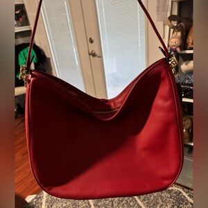 Coach Red Hobo Bag